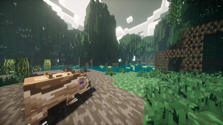 Новые бамбуковые блоки в Minecraft 1.20