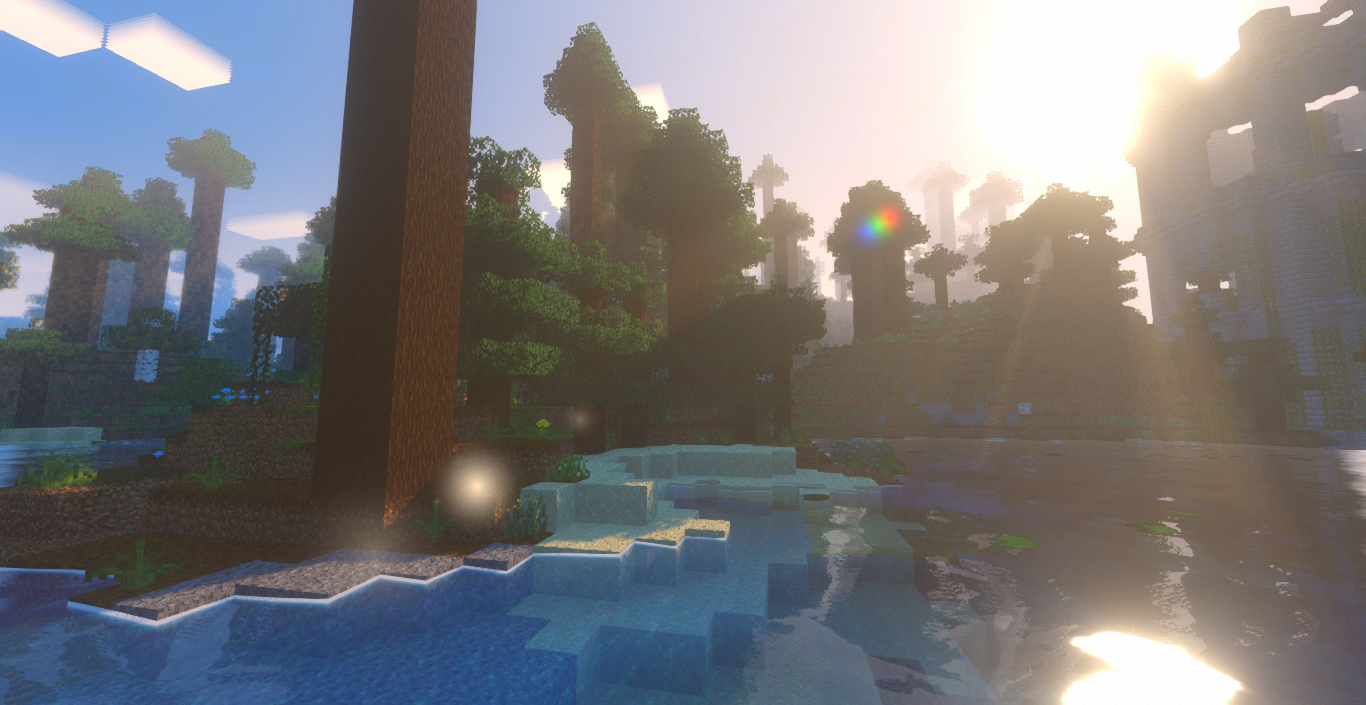 Многопользовательский сервер Minecraft с игроками, строящими общий город