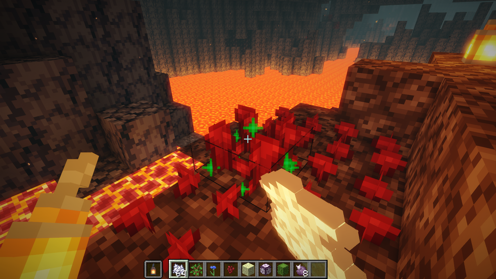 Готовые фермы с использованием мода Universal Bone Meal в Minecraft