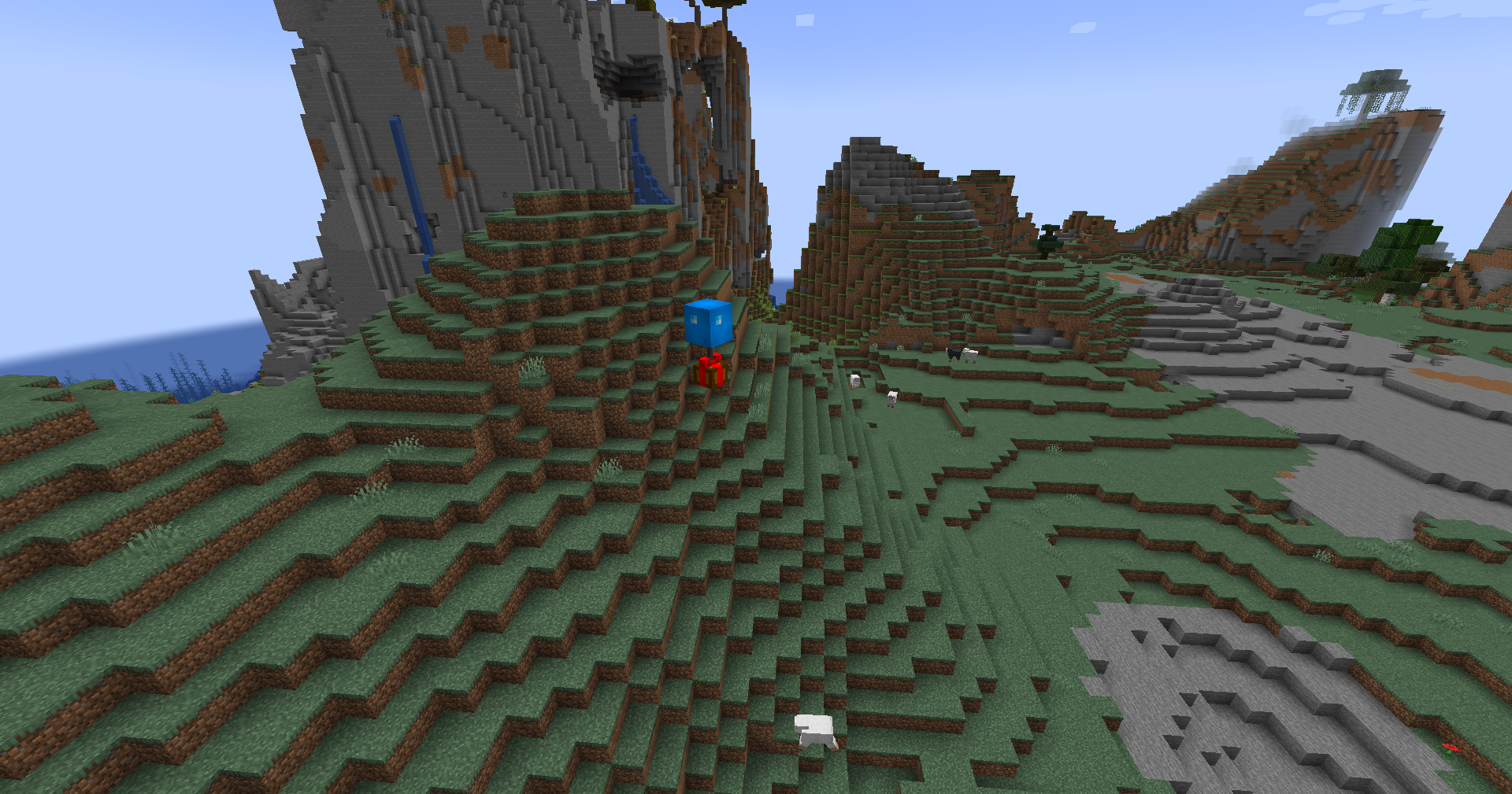 Красивые пейзажи в Minecraft с шейдерами