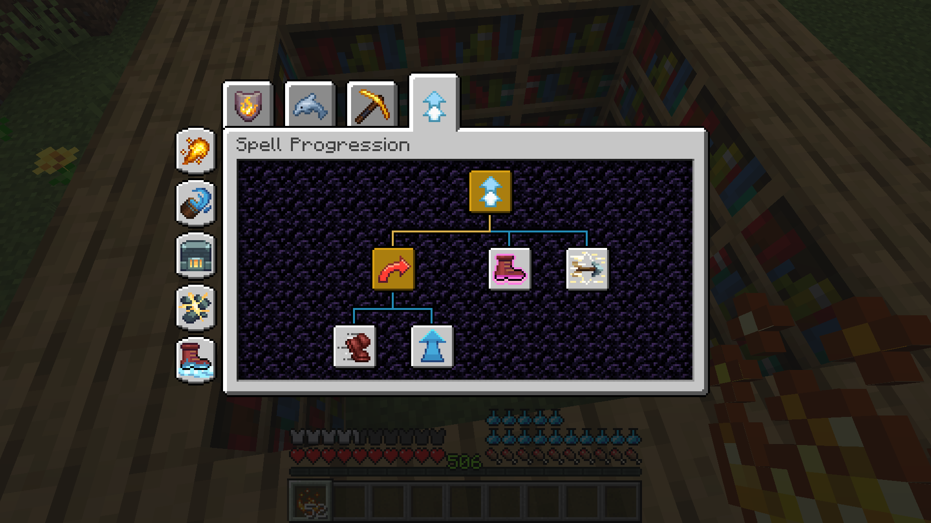 Пример мода Create с механизмами в Minecraft