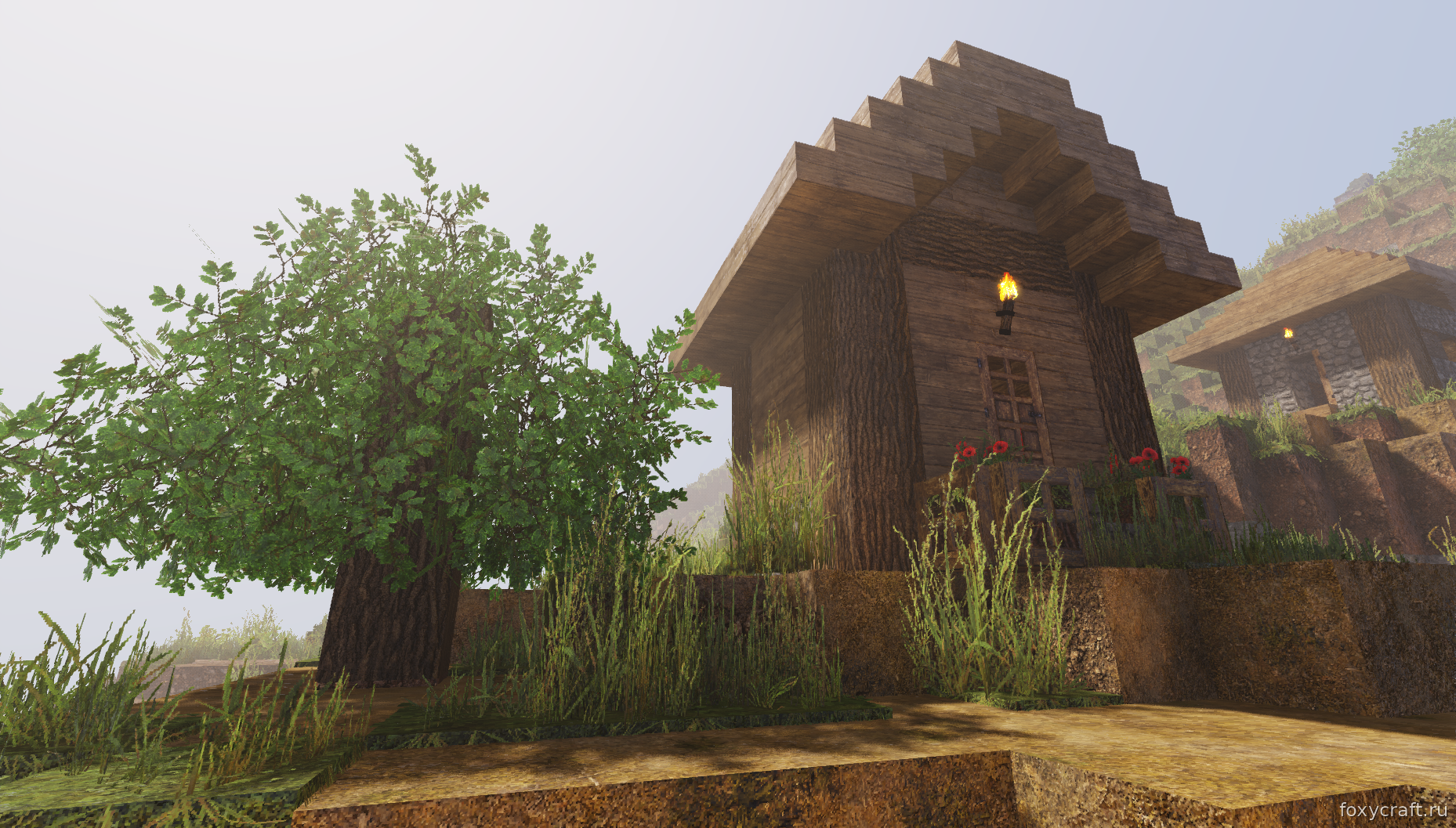 Интерфейс верстака в Minecraft с рецептами крафта