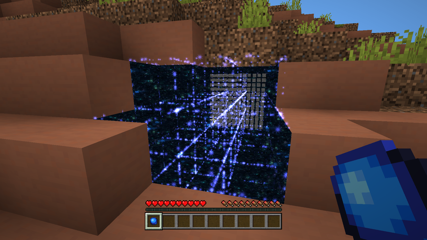 Пример автоматизированной фермы с модом Create в Minecraft