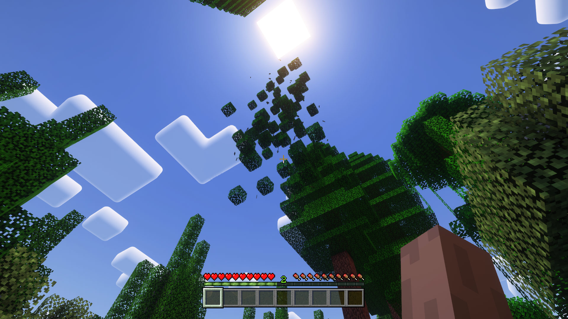 Новые бамбуковые блоки и подвесные знаки в Minecraft 1.20