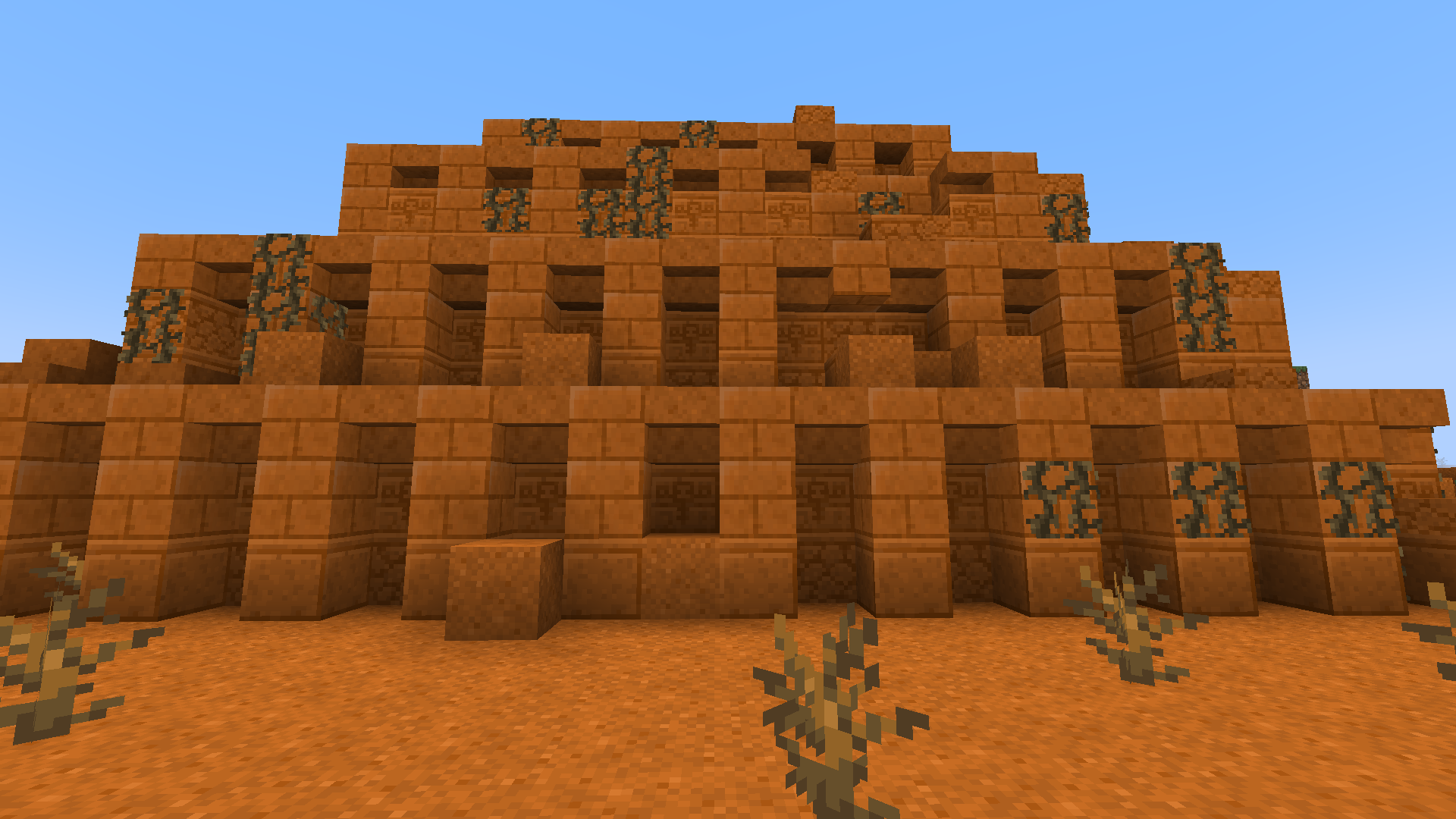 Пример новой структуры из мода Philip's Ruins в Minecraft