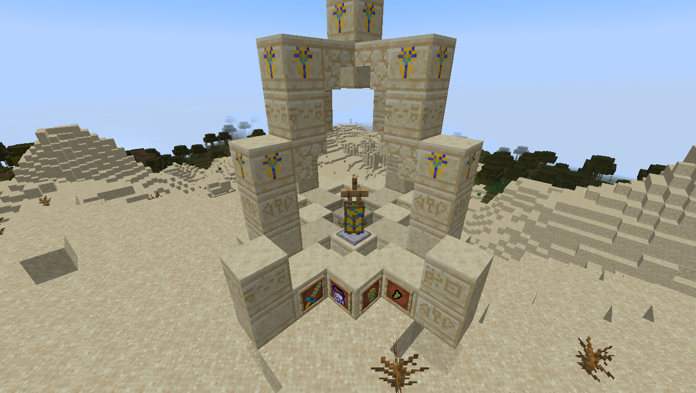 Сражение с криперами в Minecraft ночью