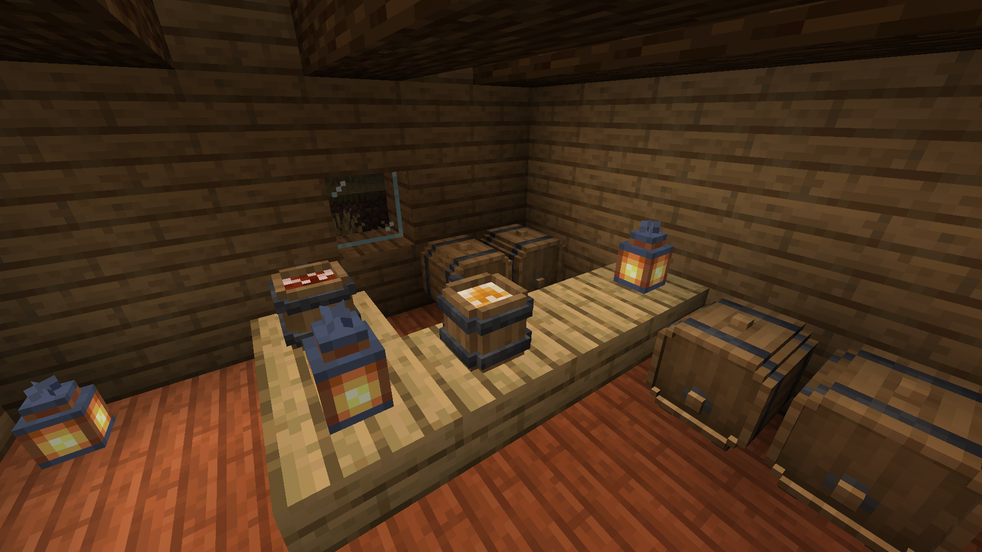 Интерфейс варки напитков в моде The Beer Craft для Minecraft