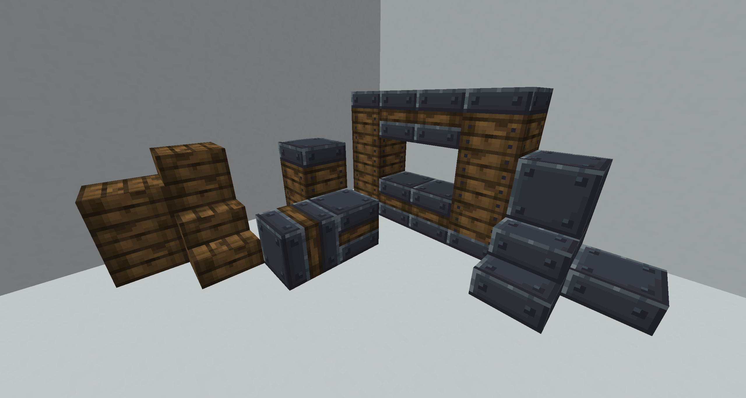 Разнообразные биомы Minecraft: пустыня, лес и горы