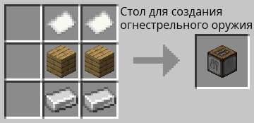 Игрок стреляет из пушки по криперам в Minecraft
