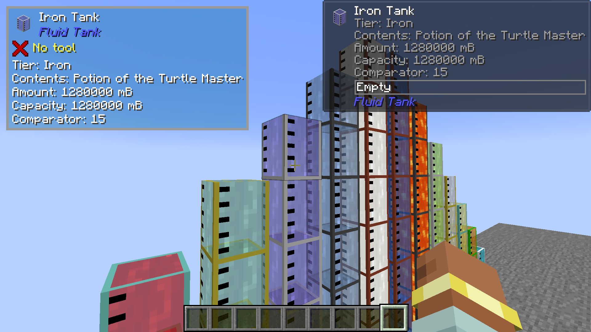 Интерфейс крафта в Minecraft с верстаком и рецептами