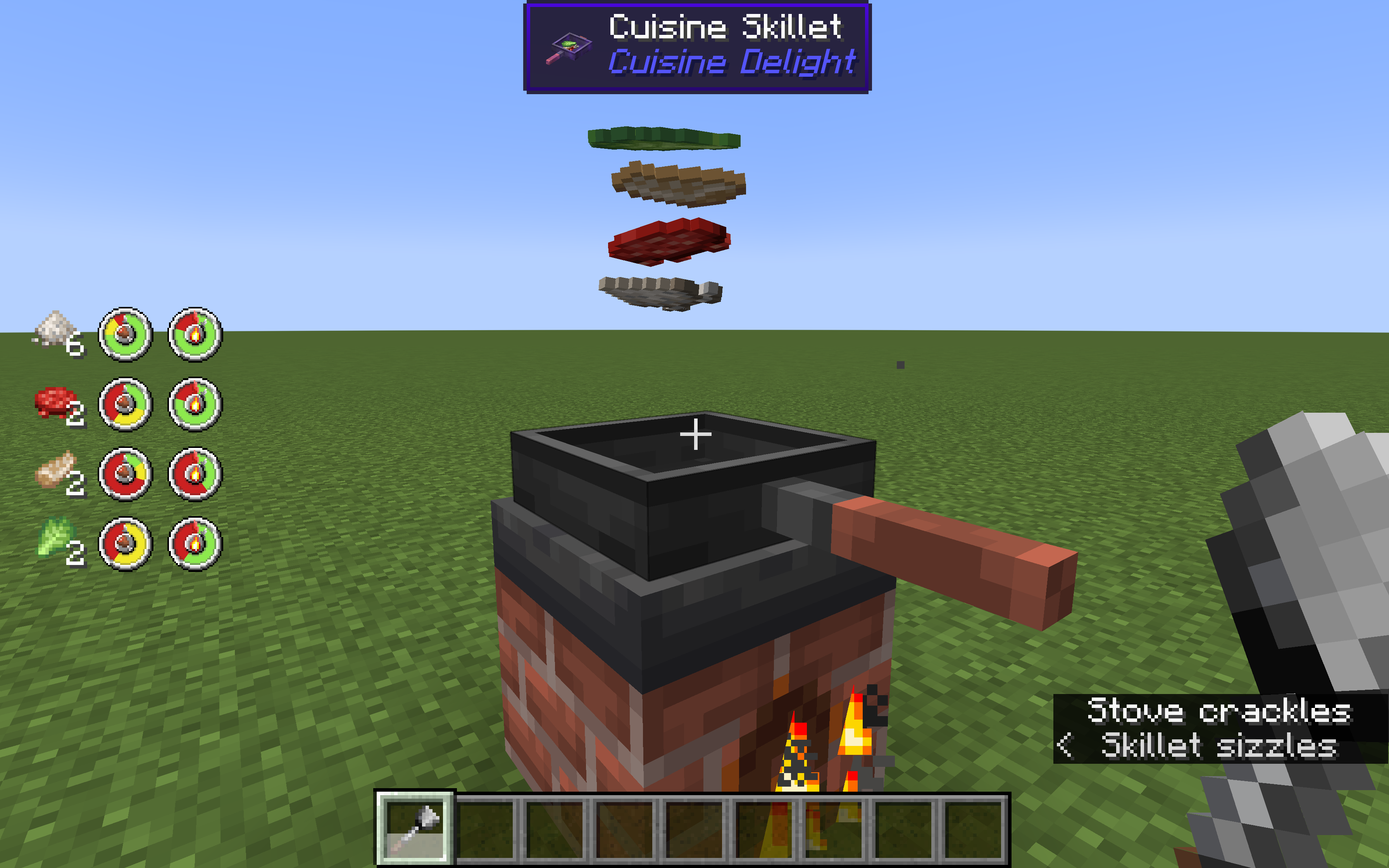 Игрок добывает алмазы в шахте Minecraft при свете факелов