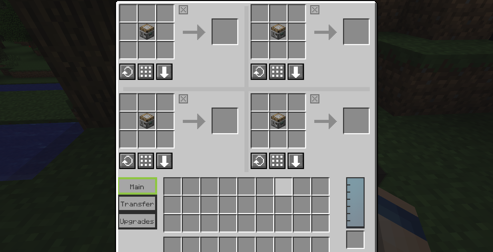 Игровой процесс с модом CraftTweaker и измененными рецептами