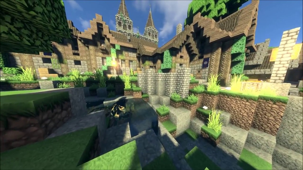 Реалистичная вода в Minecraft с шейдерами Sushi, волны и отражения