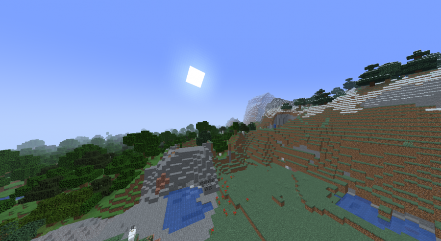 Верстак в Minecraft с интерфейсом крафта: создание меча, кирки и факелов
