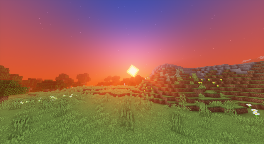 Подводный мир Minecraft с кораллами и рыбами