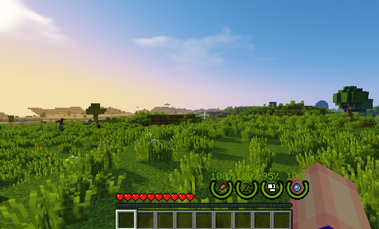 Креативное строительство в Minecraft: огромный замок из блоков