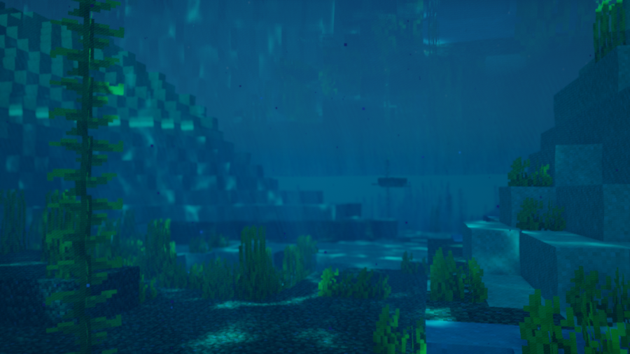 Подземелье в Minecraft с порталом в Нижний мир и лавой