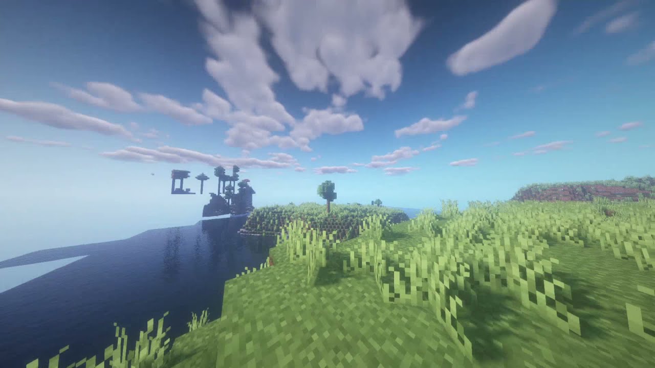 Пример нового биома с реалистичными звуками в Minecraft