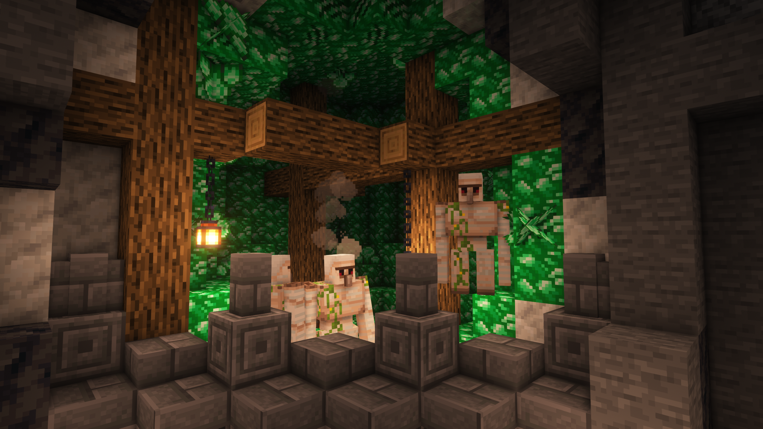 Крупный город в Minecraft, построенный игроками в креативном режиме