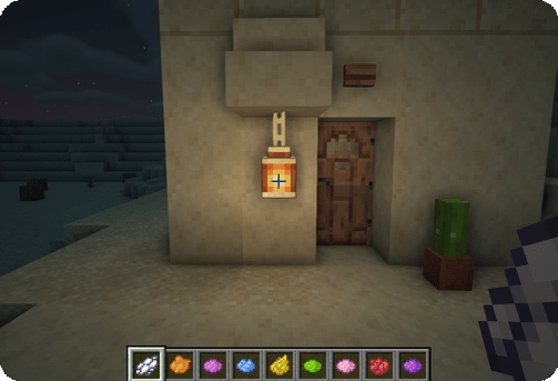 Анимация исследования подводного мира в Minecraft