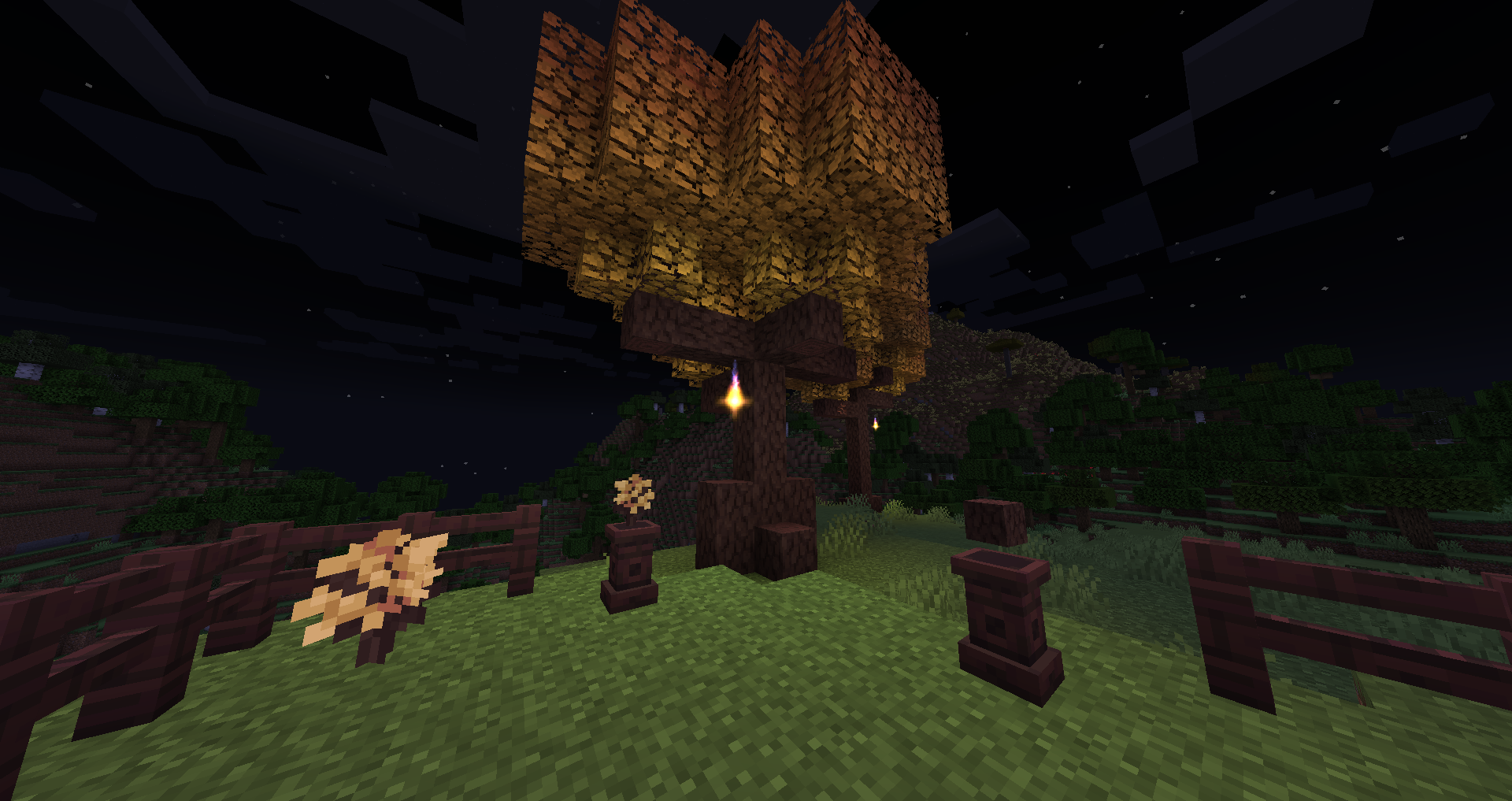 Разнообразие биомов в Minecraft: лес, пустыня и горы