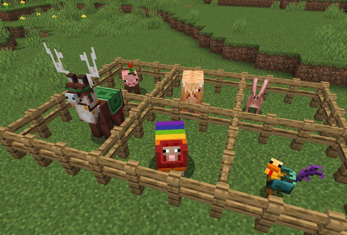 Разнообразие биомов в Minecraft: пустыня, тайга и джунгли