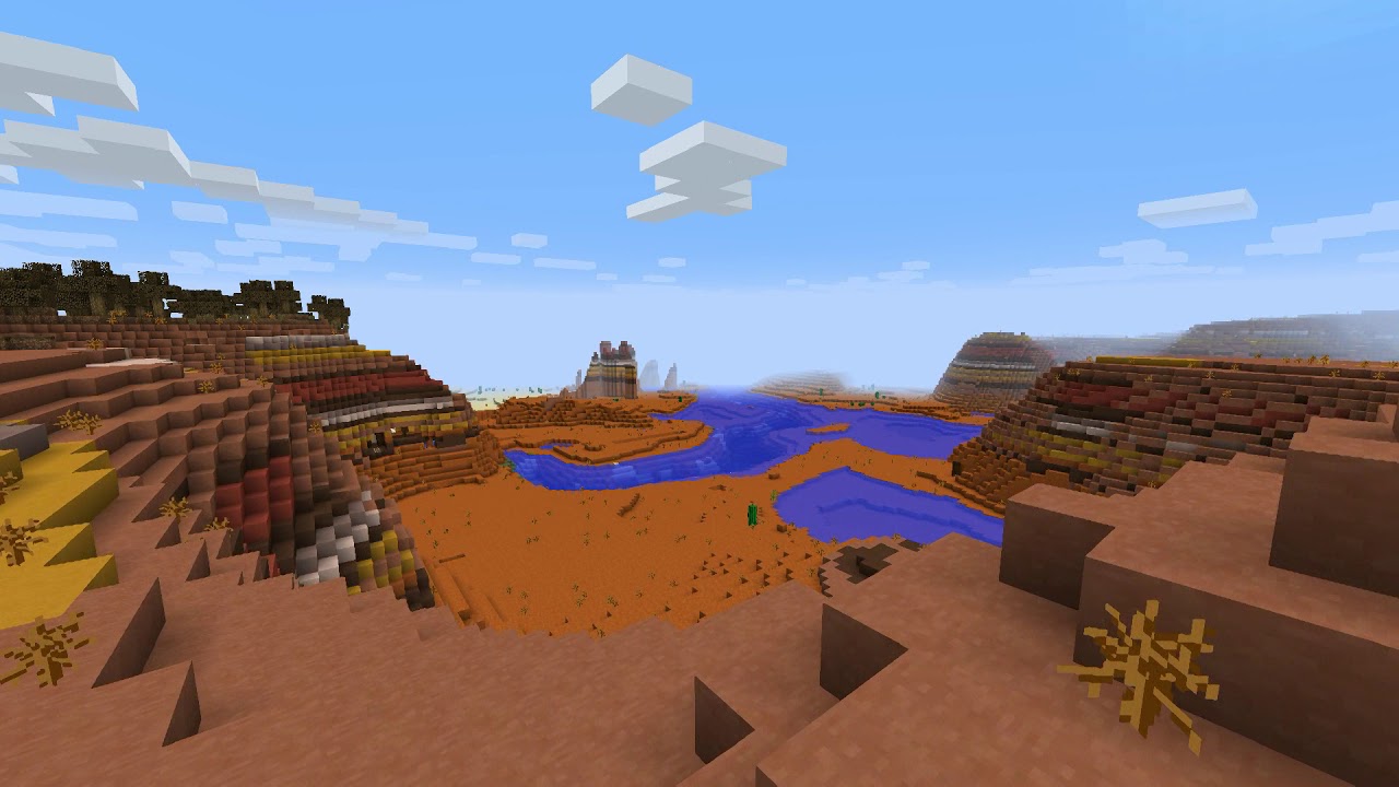 Игрок исследует пустынный храм в Minecraft, наполненный сундуками и ловушками