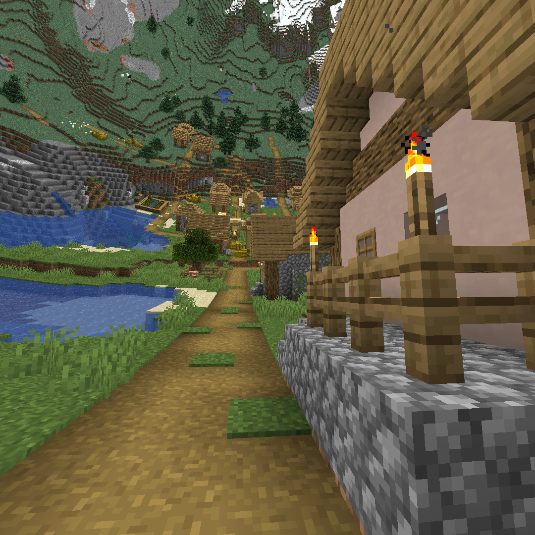 Сравнение разных биомов в Minecraft: равнины, тайга и саванна