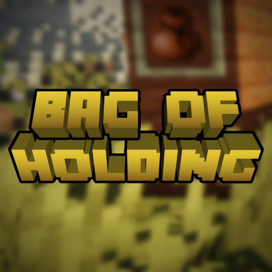 Bag Of Holding  1.19.2
