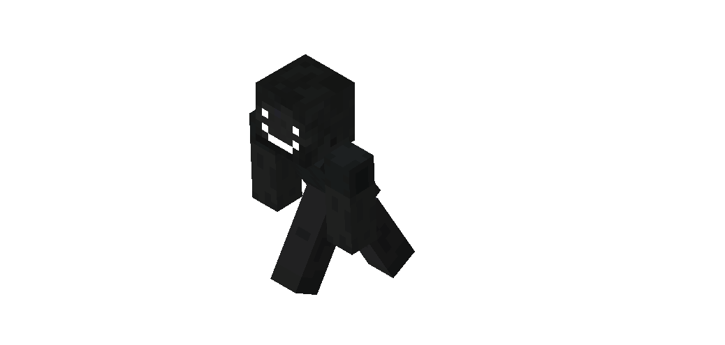 Игрок использует зелье исцеления против Неизвестного в Minecraft