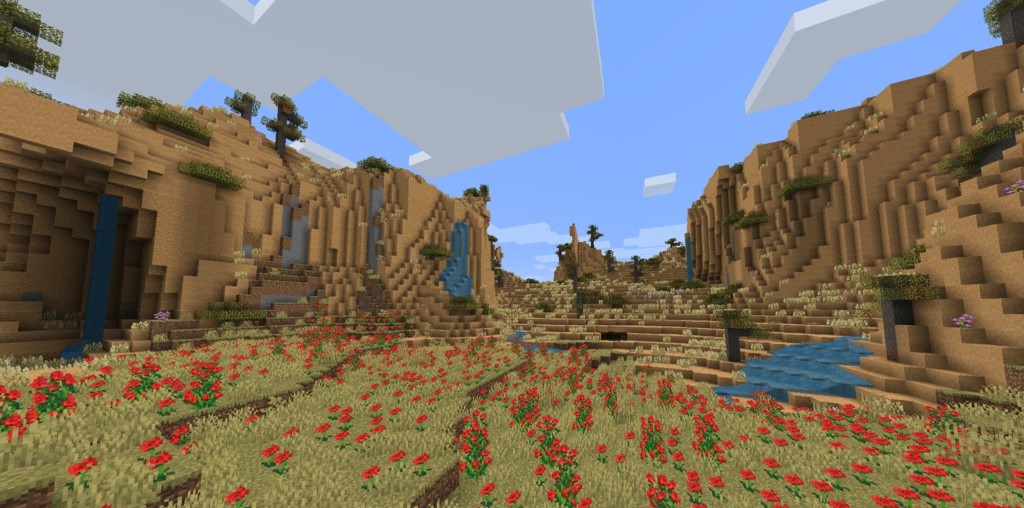 Креативные постройки игроков в Minecraft