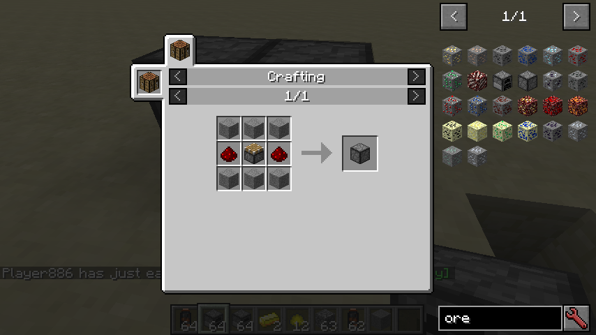 Игрок в Nether с алмазной броней и мечом
