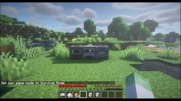 Сражение с драконом Эндера в Minecraft на островах Края