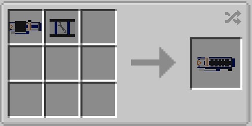 Мощный взрыв от ракеты в биоме пустыни Minecraft