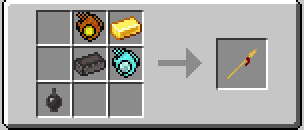 Босс Тор в Minecraft с молотом Мьёльнир