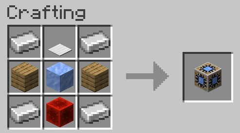 Интерфейс крафта ловушек в Endermodes Traps