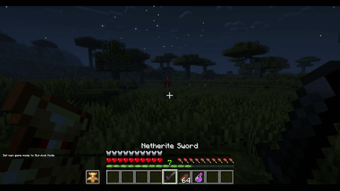 Анимация новых механик мода Evocation and Annihilation в Minecraft