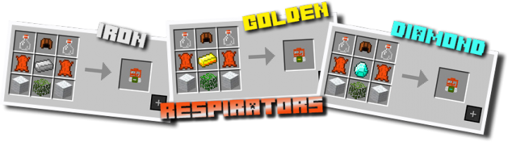 Деревня в Minecraft с домами из дуба, фермами и жителями