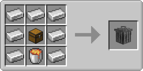 Установка мода Trash Bin в Minecraft Forge