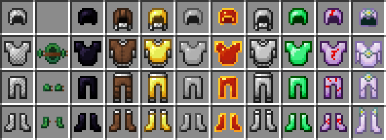 Интерфейс крафта нового оружия в моде Many Different Weapons для Minecraft