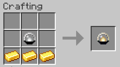 Рецепт крафта мобильного маяка 3 уровня в Minecraft