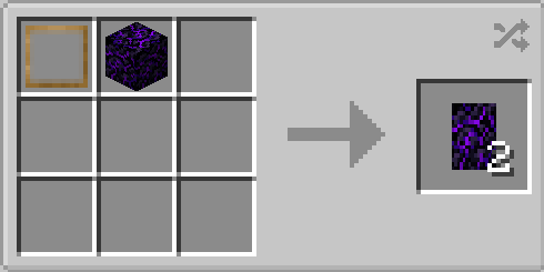 Интерфейс крафта новых дверей в моде More Beautiful Doors для Minecraft