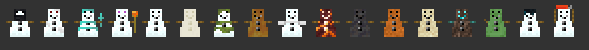 Процесс установки мода Snow Man Update в папку mods Minecraft