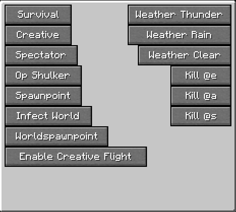 Настройки мода Troll GUI в игровом меню