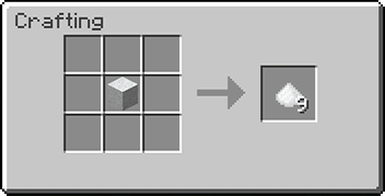 Процесс крафта красителей из растений в Minecraft
