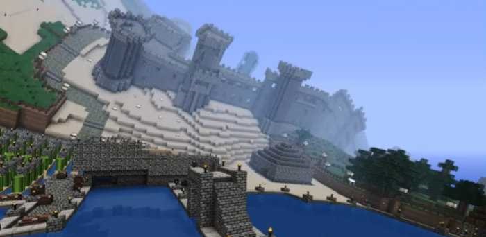 Эффекты шейдеров Acid в Minecraft: динамичные волны и искажение текстур