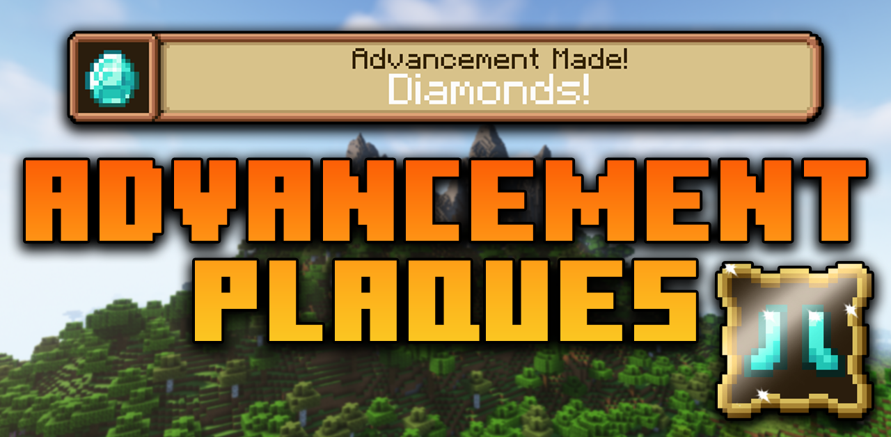 Advancement Plaques  1.19.4