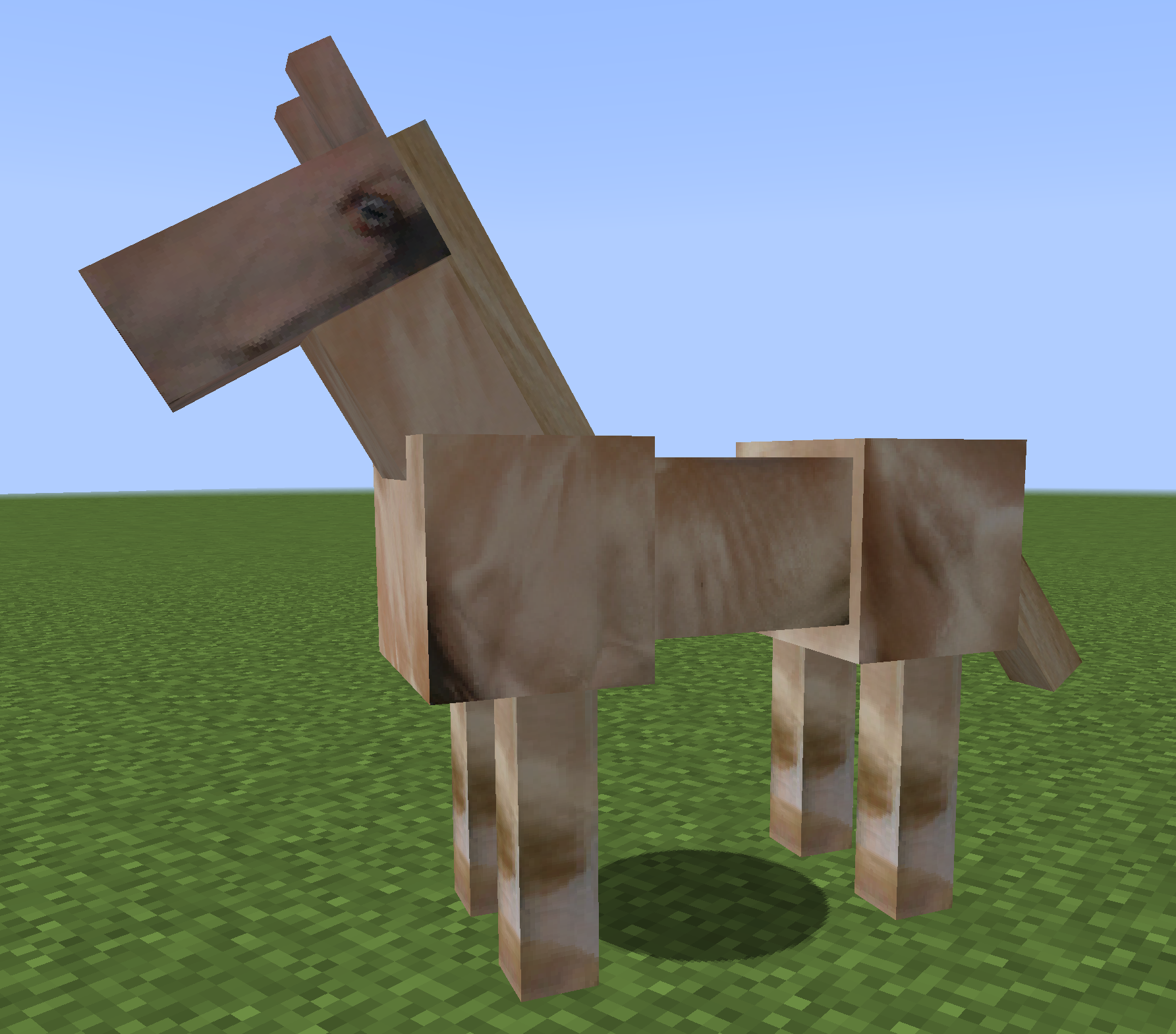 Пример крафта верстака и печи в Minecraft