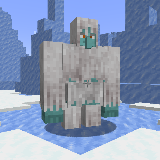 Крафтинговая сетка с инструментами и предметами в Minecraft