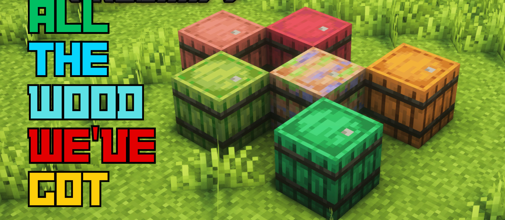 All The Wood We’ve Got для Minecraft 1.21.4